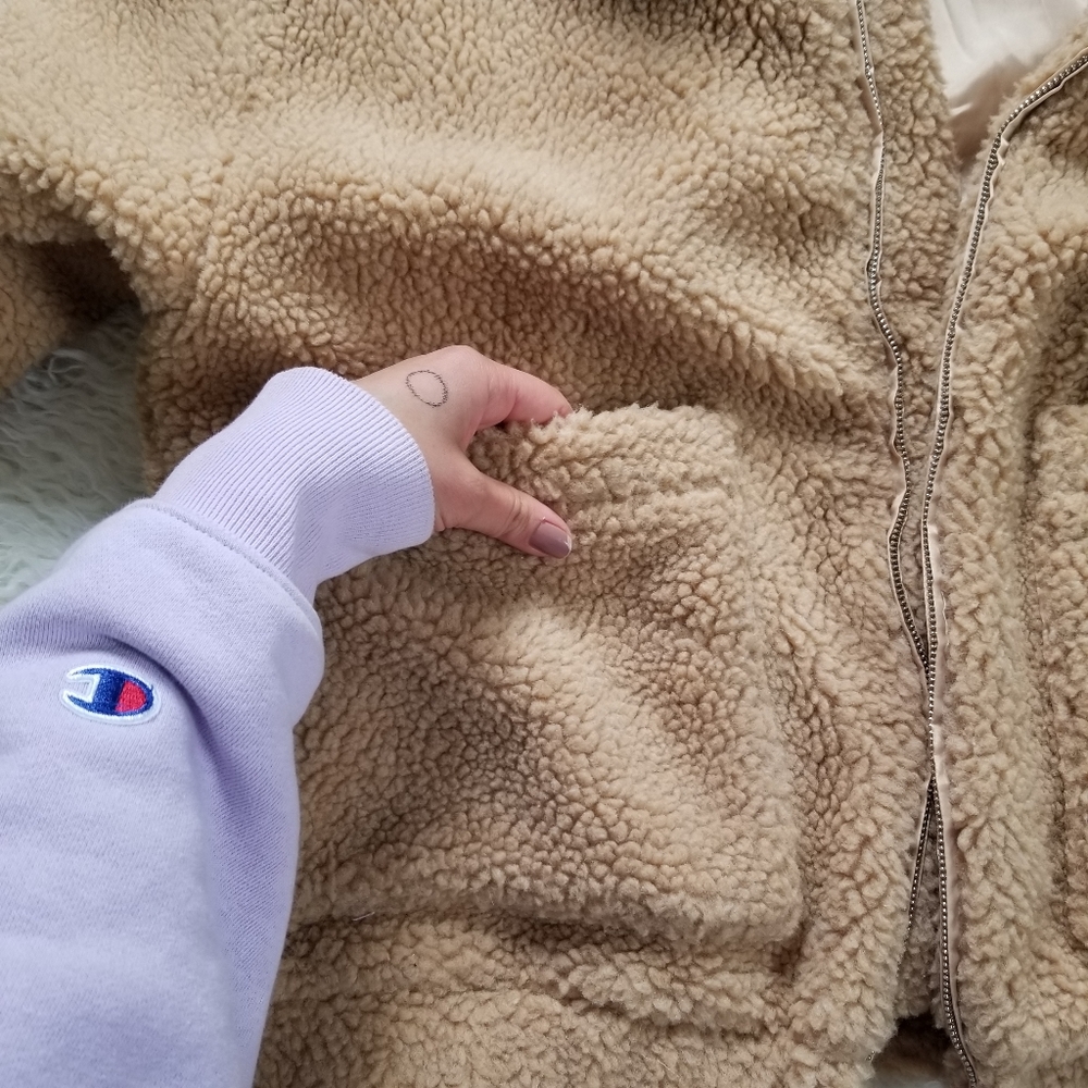 I Am Gia Pixie Teddy Coat Jacket - Picture 8 of 9